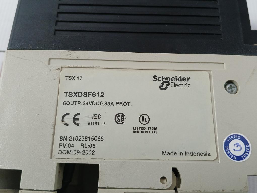 I/O Extension Module 24 Vdc Schneider Electric Tsxdsf612