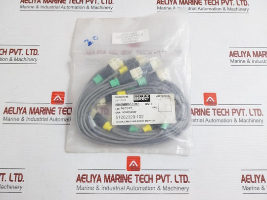 I/O Link Cable Set 51202329-102 Rev-d Honeywell 51202329-100