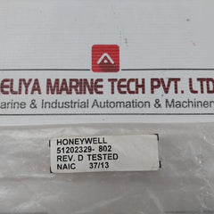 I/O Link Cable Set 51202329-801 Rev.D 51202329-802 Honeywell