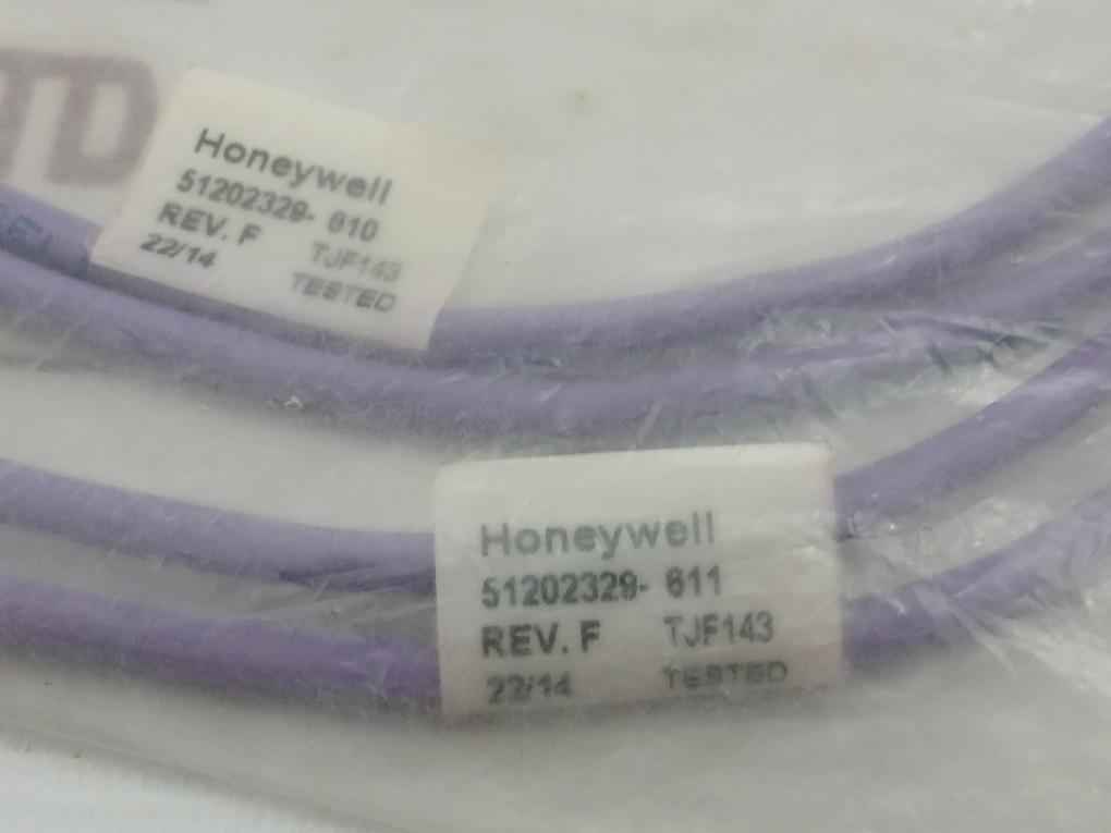 I/O Link Cable Set By Honeywell  Part No: 51202329-612 / 51202329-611 Rev. F