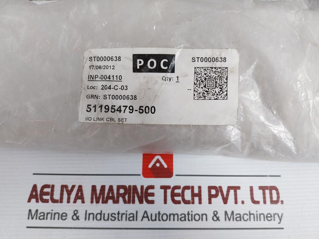 I/O Link Cable Set Honeywell Part No.51195479-500