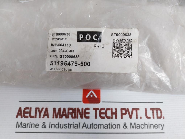 I/O Link Cable Set Honeywell Part No.51195479-500