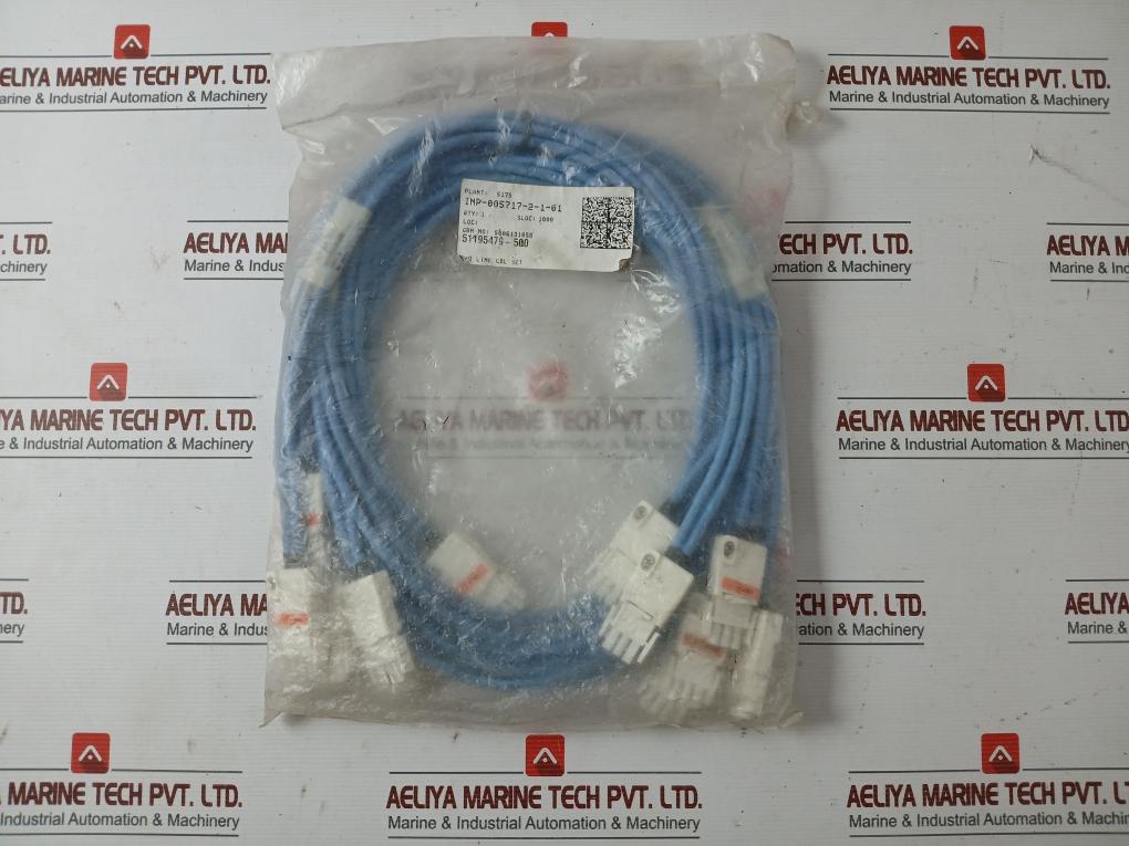 I/O Link Cable Set Rev-d Part No: 51195479-500 Brand Honeywell