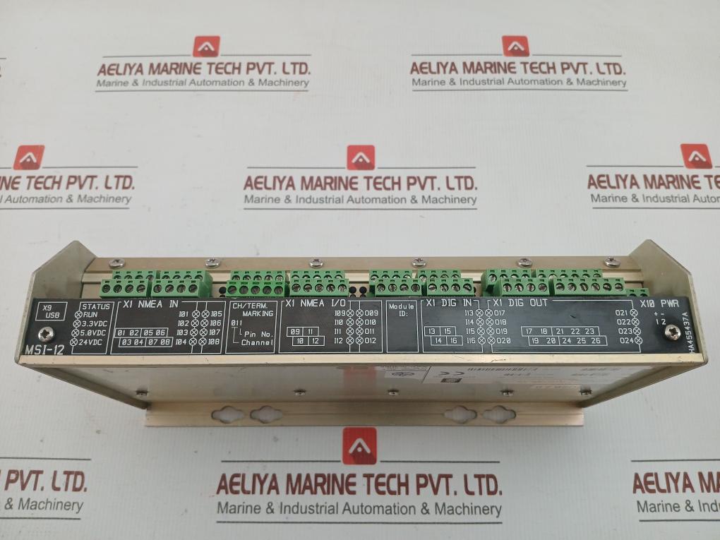 I/O Module Rev:B Kongsberg Msi-12