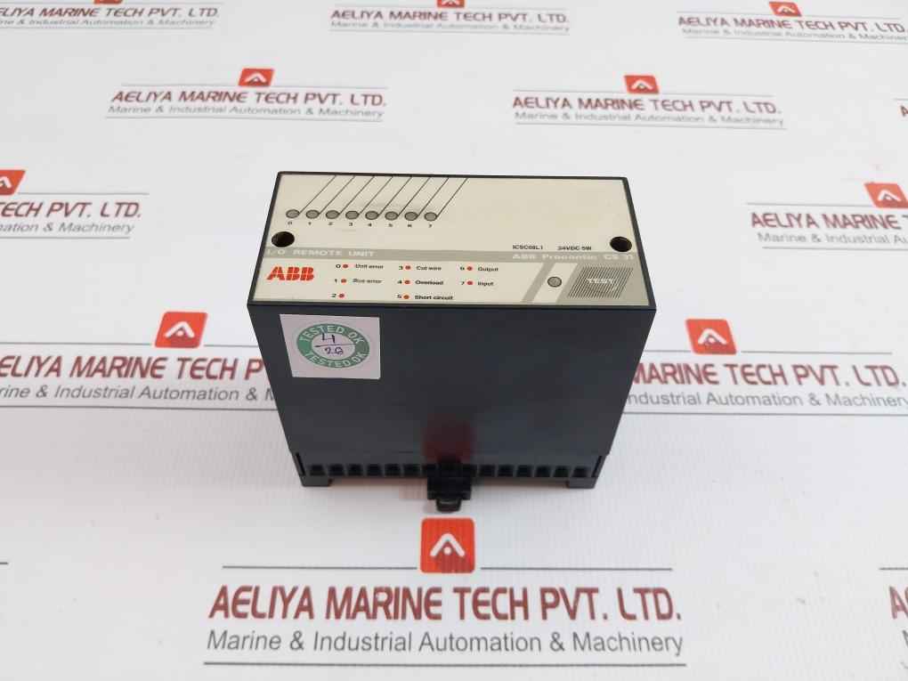 I/O Remote Unit Icsc08L1 Abb 24Vdc 5W