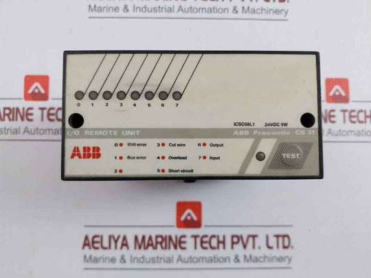 I/O Remote Unit Icsc08L1 Abb 24Vdc 5W