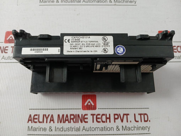 I/O Terminal Block Ic670Chs101A Ge Fanuc