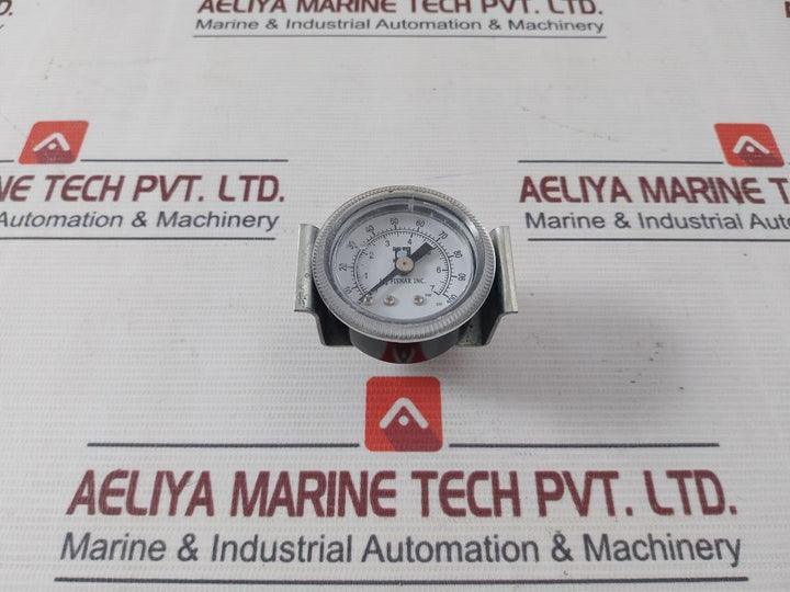 I & J Fisnar 0-7 Bar Fluid Pressure Gauge 0-100 Psi