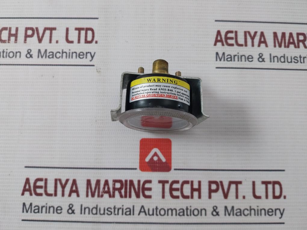 I & J Fisnar 0-7 Bar Fluid Pressure Gauge 0-100 Psi