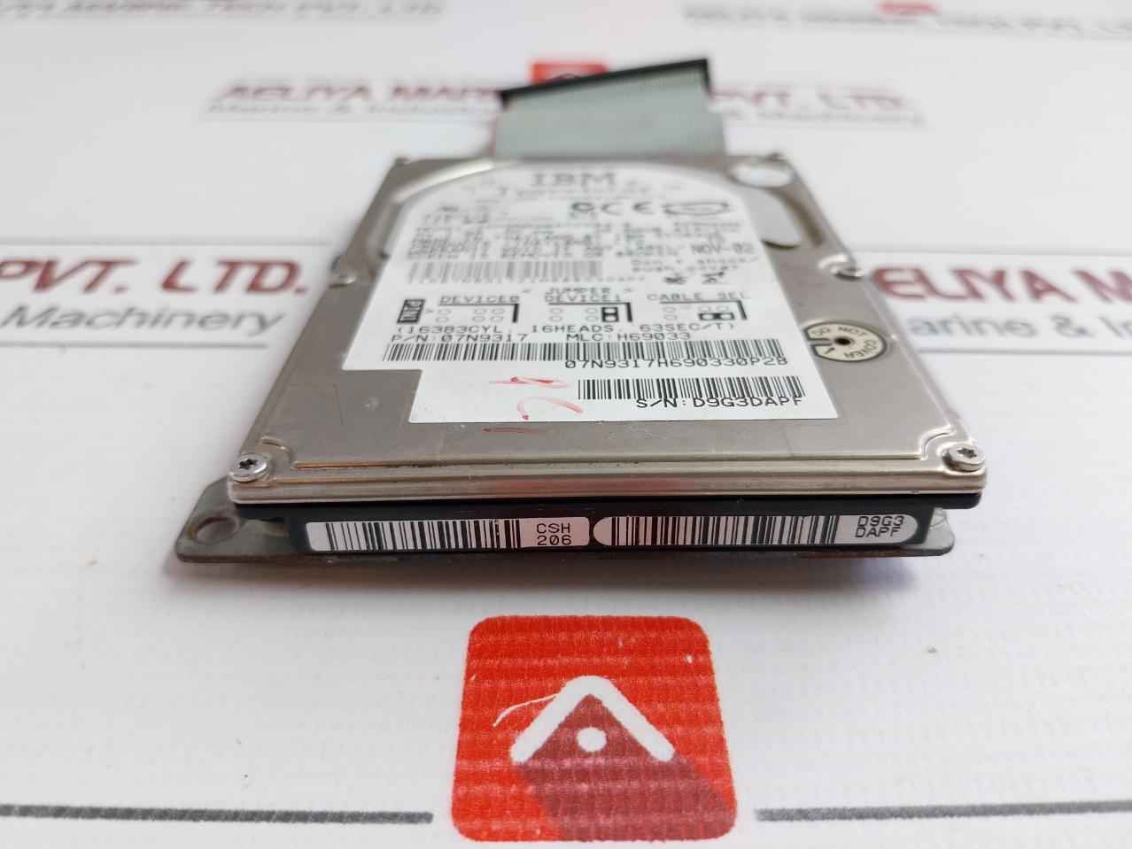 Ibm Laptop Hard Drive Ic25N020Atcs04-0 4200 Rpm