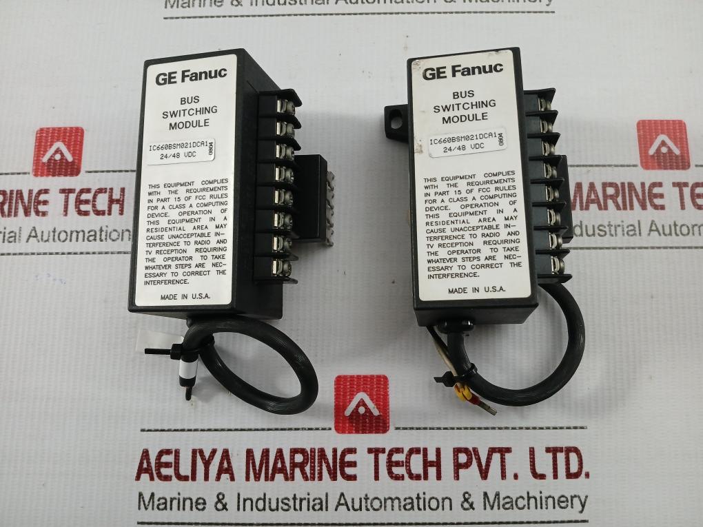 Ic660Bsm021Dca1-Bus-Switching-Module-24-48Vdc-Ge-Fanuc-208068-7