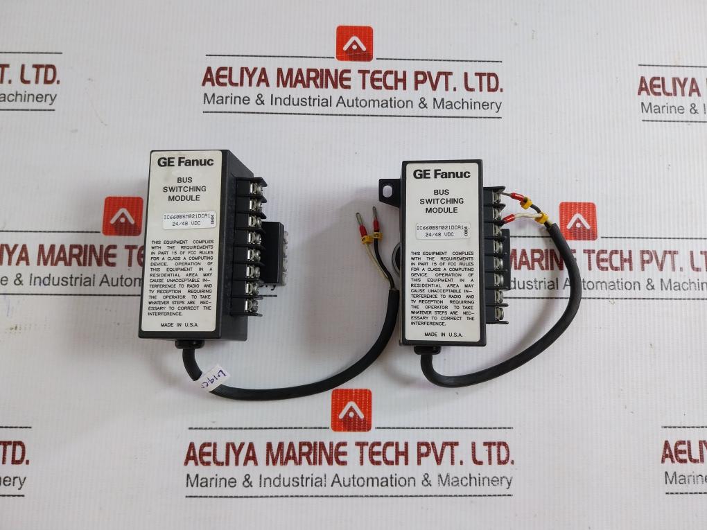 Ic660bsm021dca1-Bus-Switching-Module-24-48vdc-44a729687-002-By-Ge-Fanuc-Length-19cm-11
