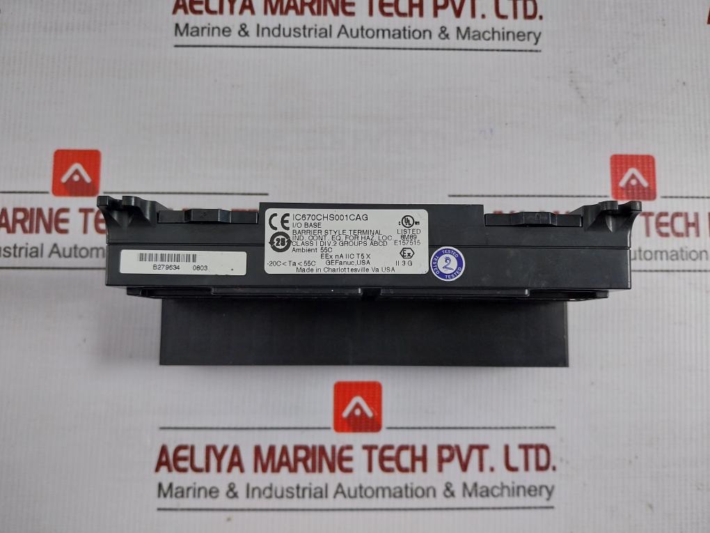 Ic670Chs001Cag Ge Fanuc Input/Output Base Barrier Style Terminal
