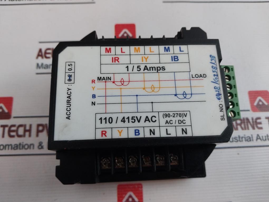 Icd Har 9000 Harmonic Indicator 110/415Vac