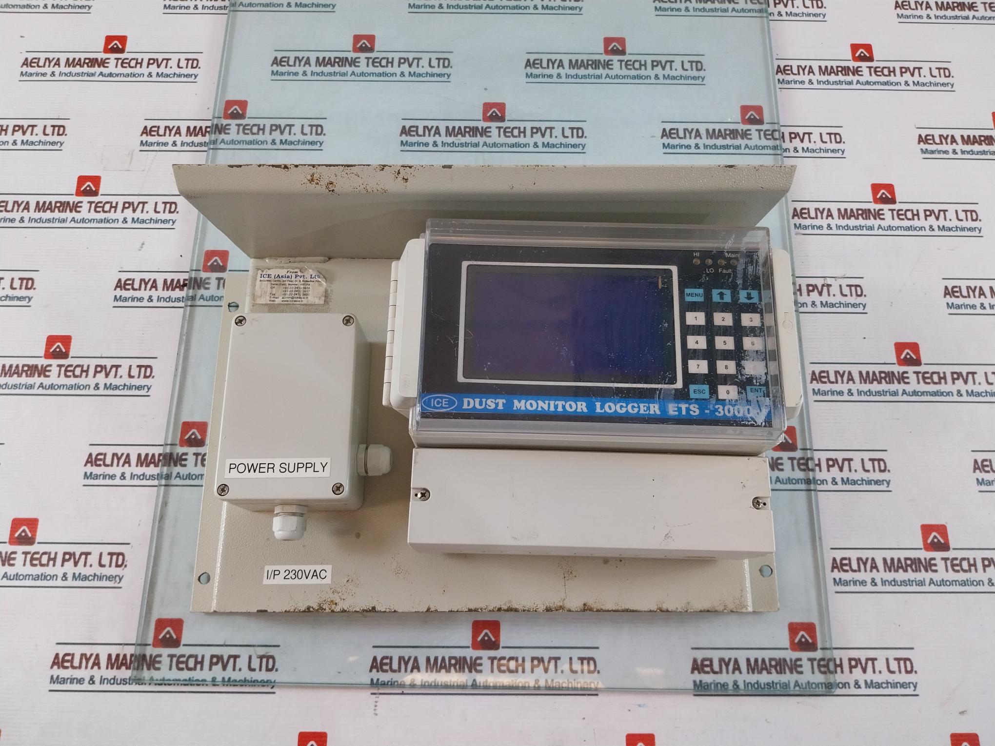 ICE ETS-3000 Dust Monitor Logger Controller