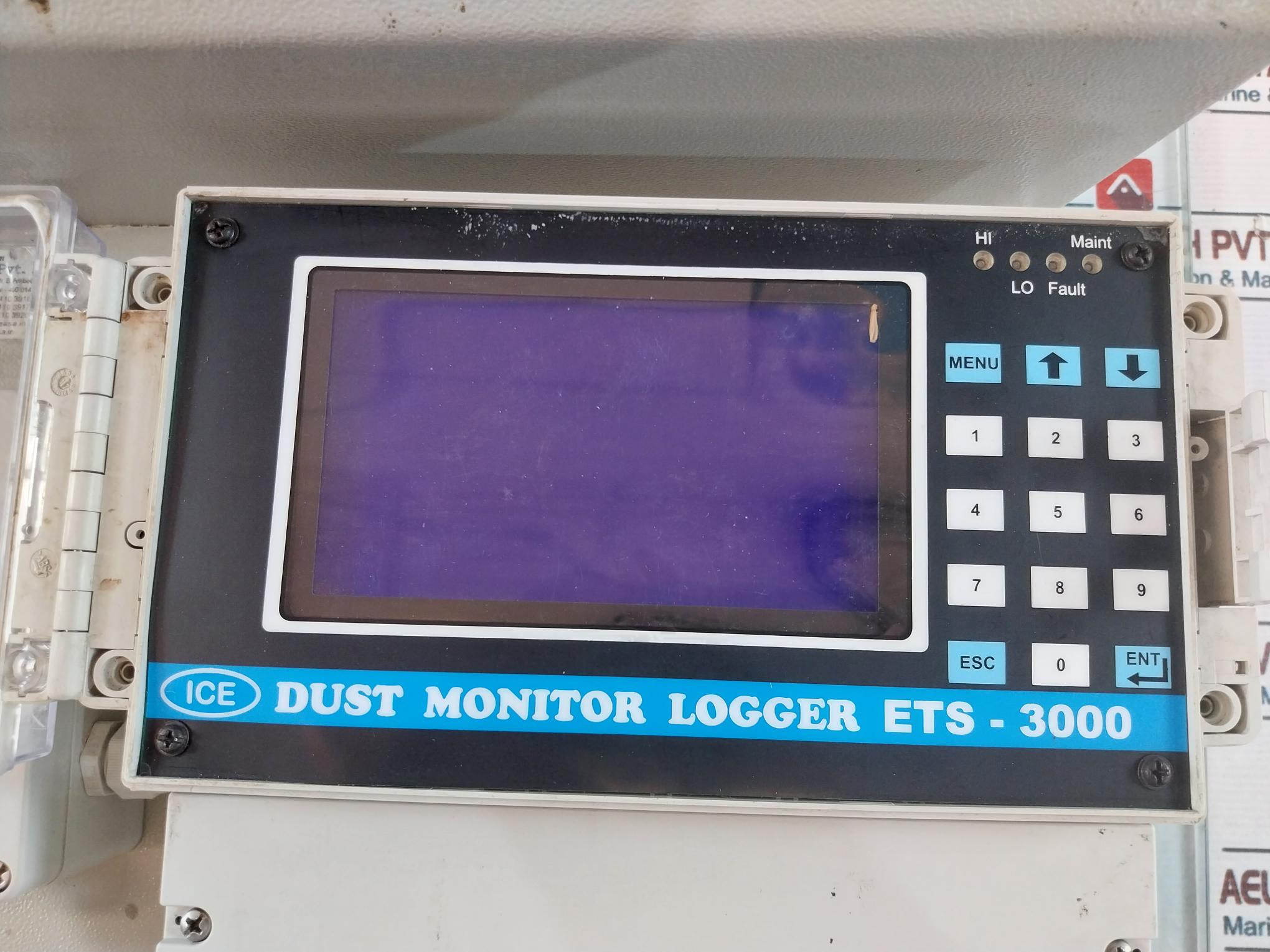 ICE ETS-3000 Dust Monitor Logger Controller