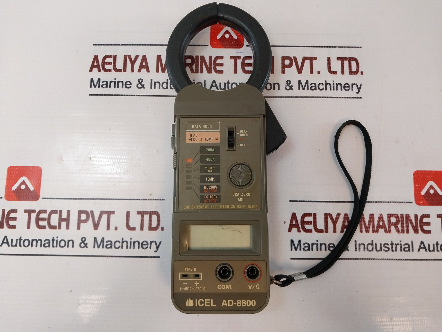 Icel Ad-8800 Digital Ac/Dc Ammeter Clamp