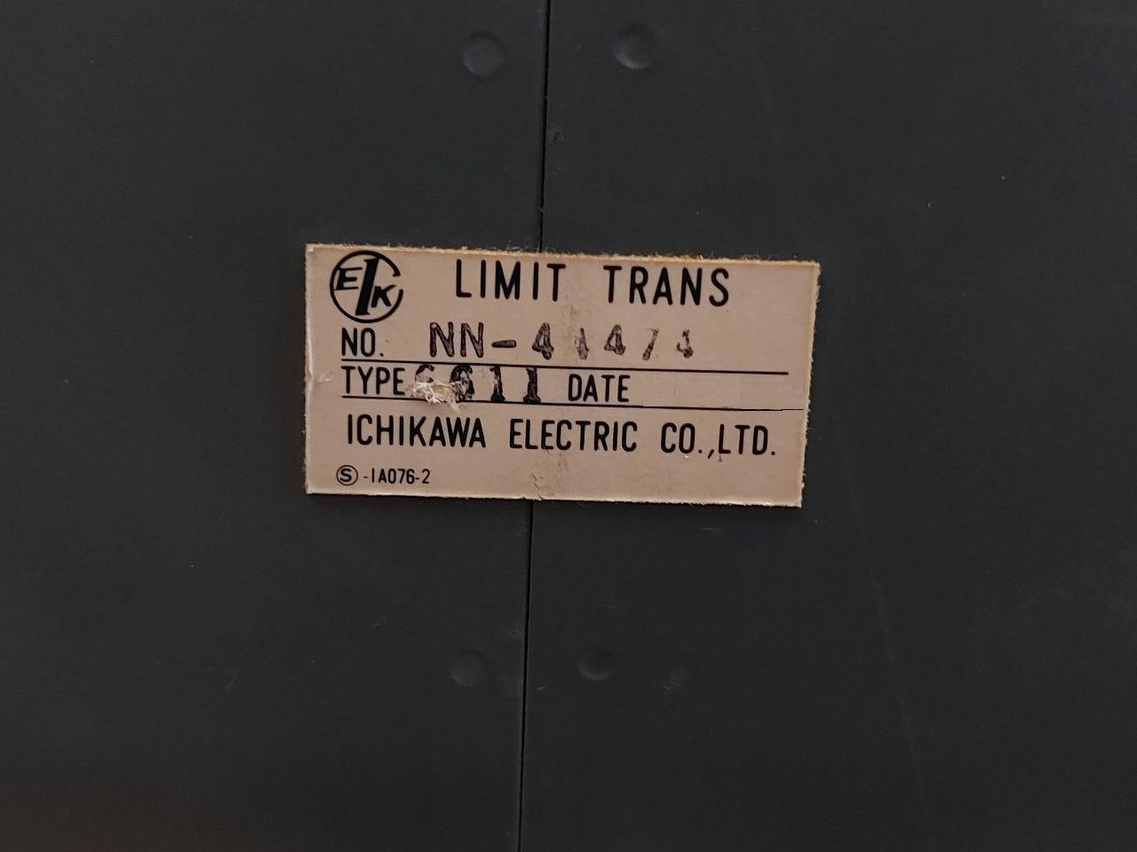 Ichikawa Electric 6611 Limit Trans S-ia076-2