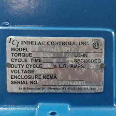 Ici La4B-12P1 Electric Valve Actuator 115Vac 2000 Lb-in