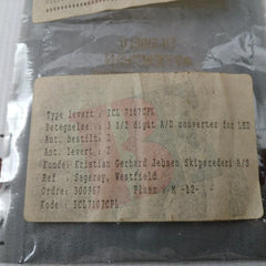 Icl7107Cpl Harris Analog-to-digital Converter Ic