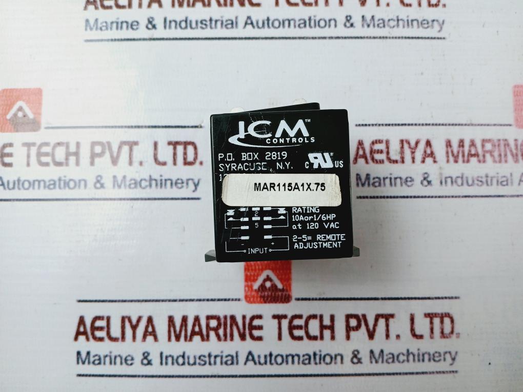 Icm Mar115A1X.75 Relay 120 Vac