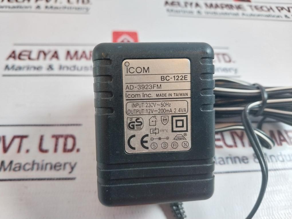 Icom Bc-122E Ac Power Adapter 230V~50Hz