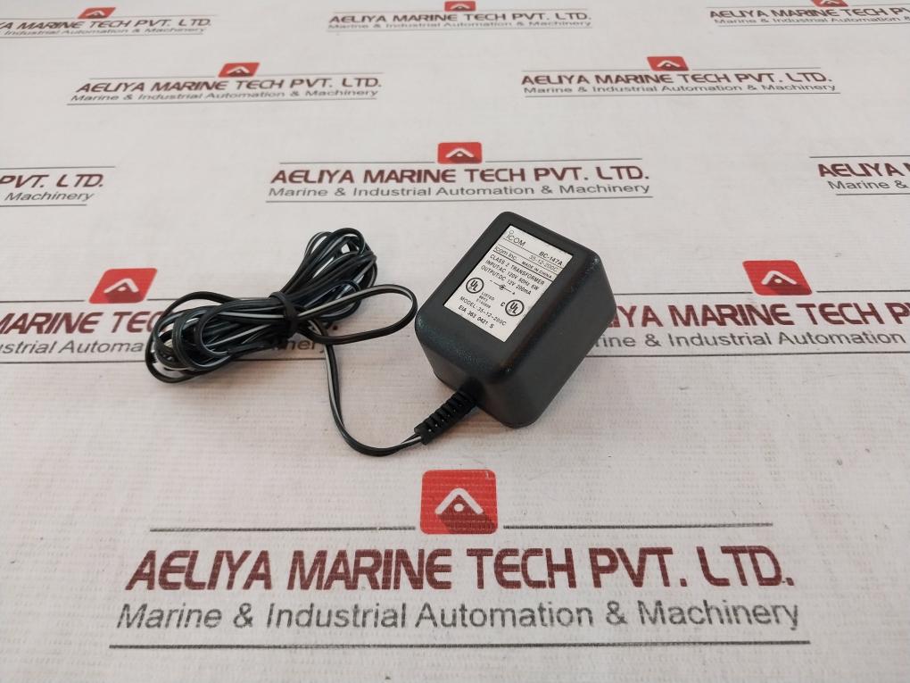 Icom Bc-147A Ac Adapter Dc 12V 200Ma E140898 35-12-200C 120V 60Hz 6W