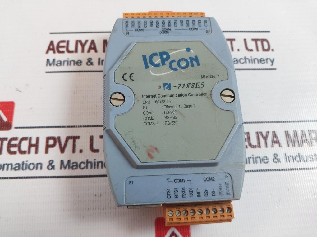 Internet Communication Controller Icp-con I-7188e5 Internet Communication Controller – Aeliya Marine Tech