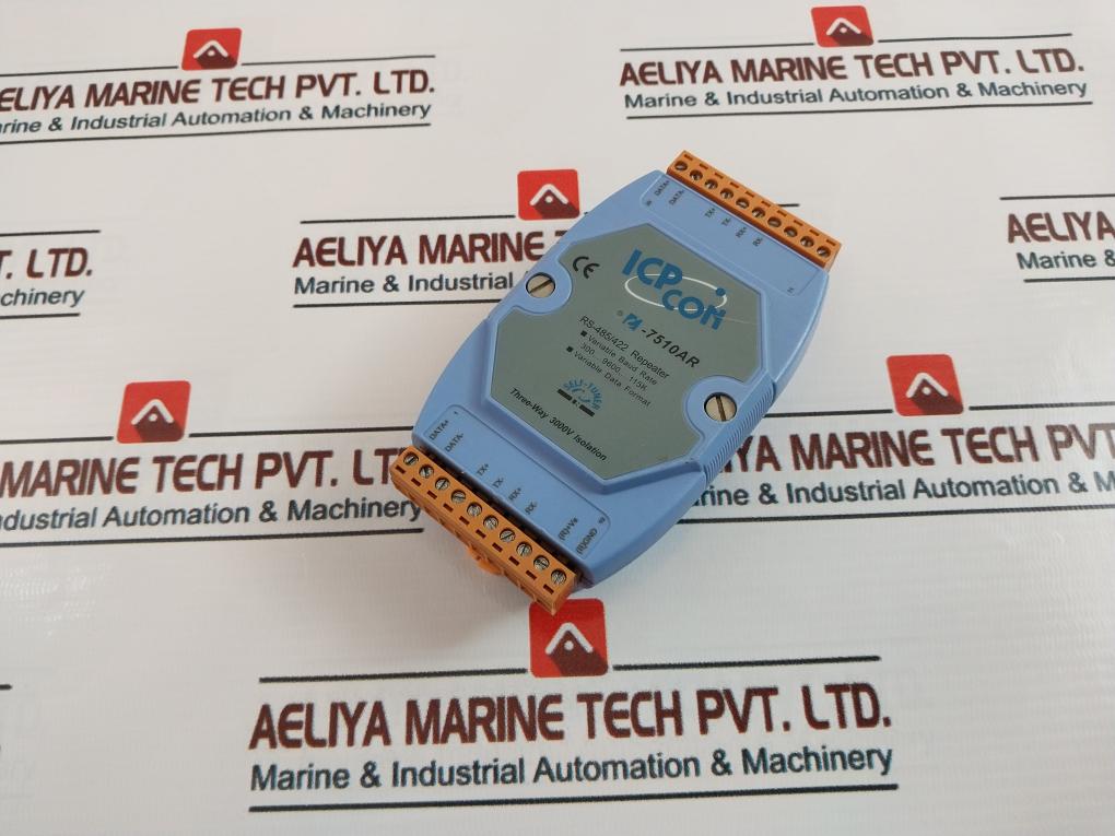 Icp Con I-7510Ar Three-way Isolated High Speed Repeater