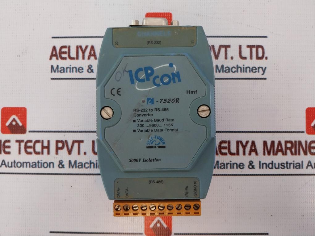 Icp Con I-7520R Rs-232 To Rs-485 Converter 3000 V