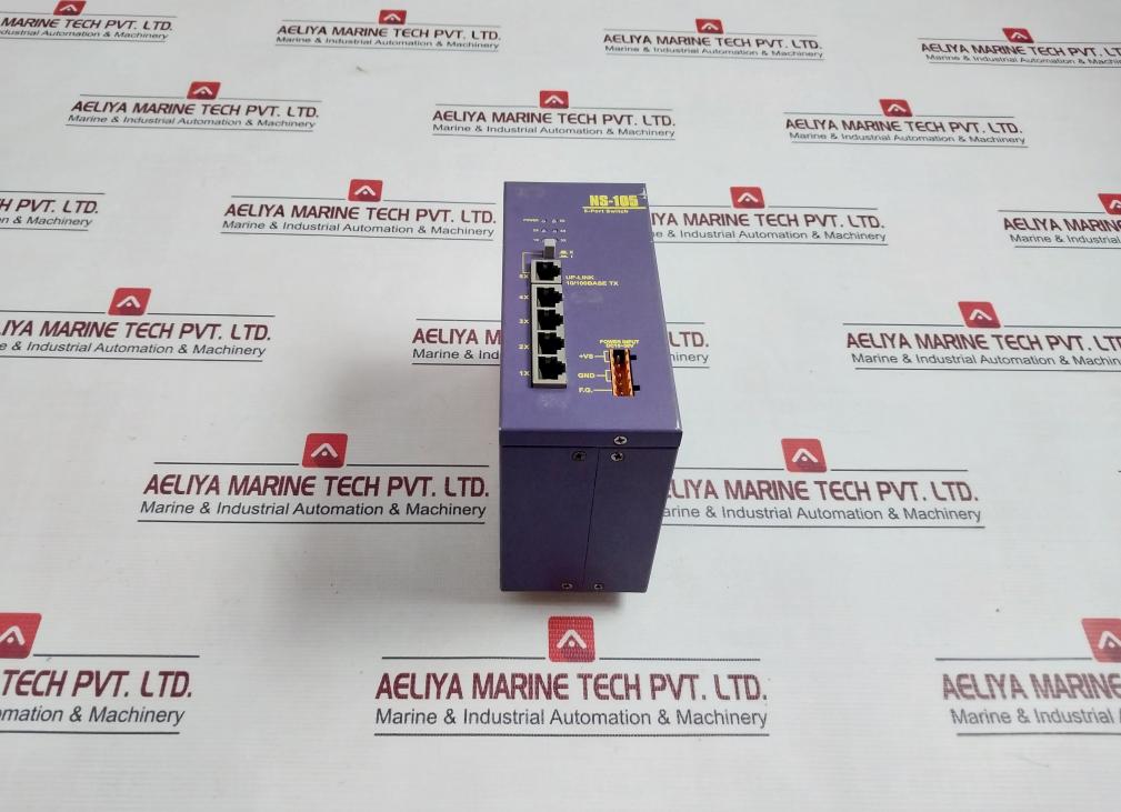 Icp Das Ns-105 Industrial Ethernet Switch Hub(5-port) Input Dc 10-30V ...