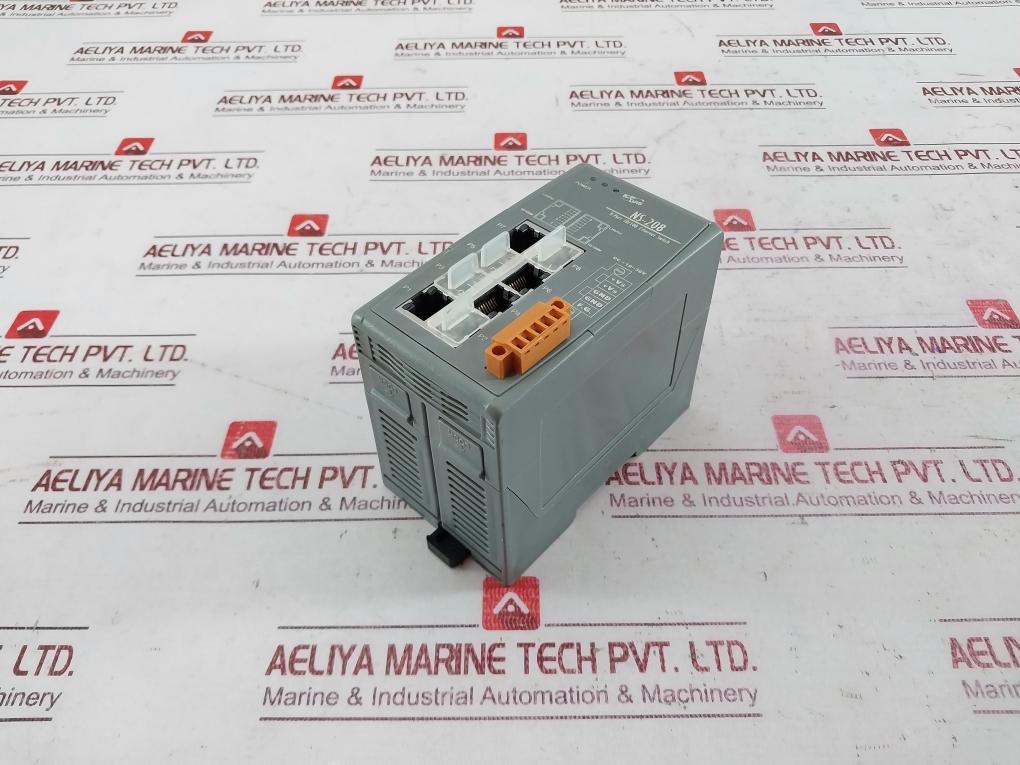Icp Das Ns-208 Plc Rackmount Ethernet Switch 8-port 10/100 Ns208Cr000Ifidd00486