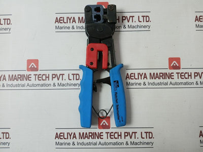 Ideal 30-696 Ratchet Telemaster Modular Plug Termination Crimp Tool Nd 3050-3