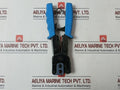Ideal 30-696 Ratchet Telemaster Modular Plug Termination Crimp Tool Nd 3050-3