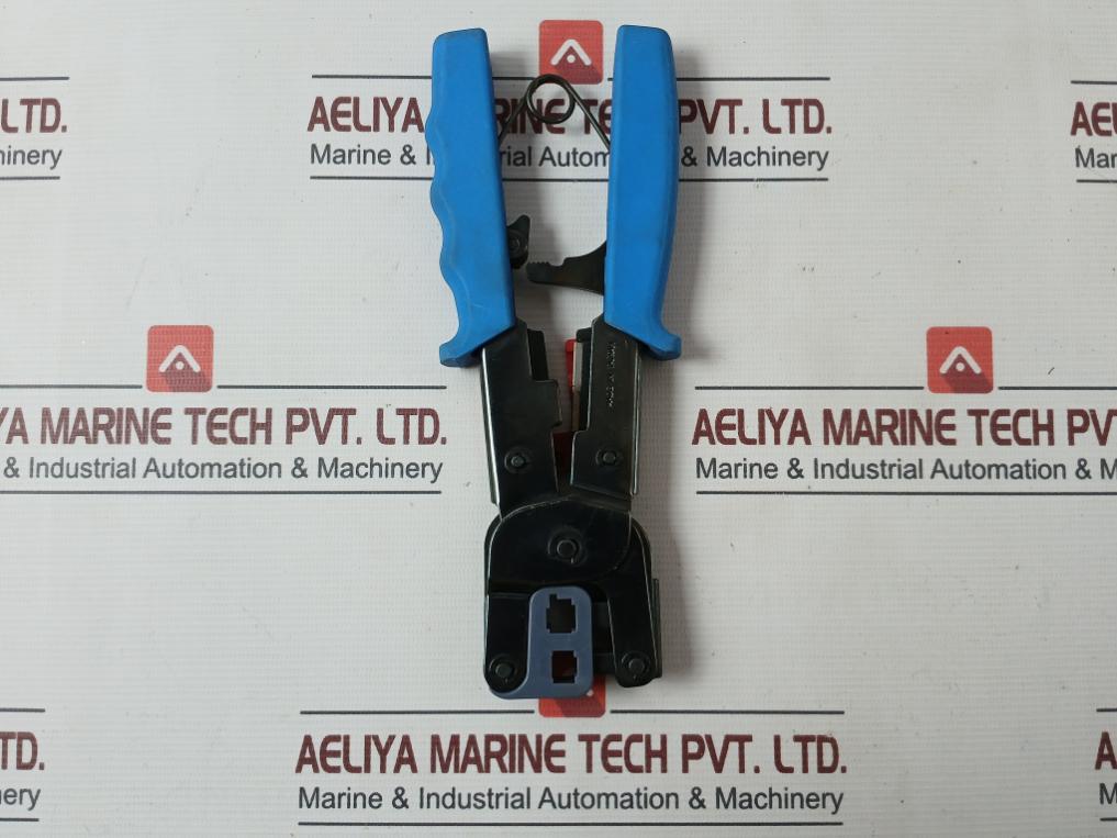 Ideal 30-696 Ratchet Telemaster Modular Plug Termination Crimp Tool Nd 3050-3