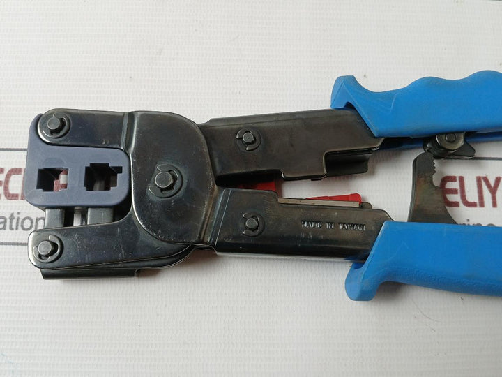 Ideal 30-696 Ratchet Telemaster Modular Plug Termination Crimp Tool Nd 3050-3