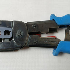 Ideal 30-696 Ratchet Telemaster Modular Plug Termination Crimp Tool Nd 3050-3