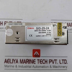 Ideal Sid-25-24 Switching Mode Power Supply 100-120Vac 0.35A 50/60Hz Da011500103