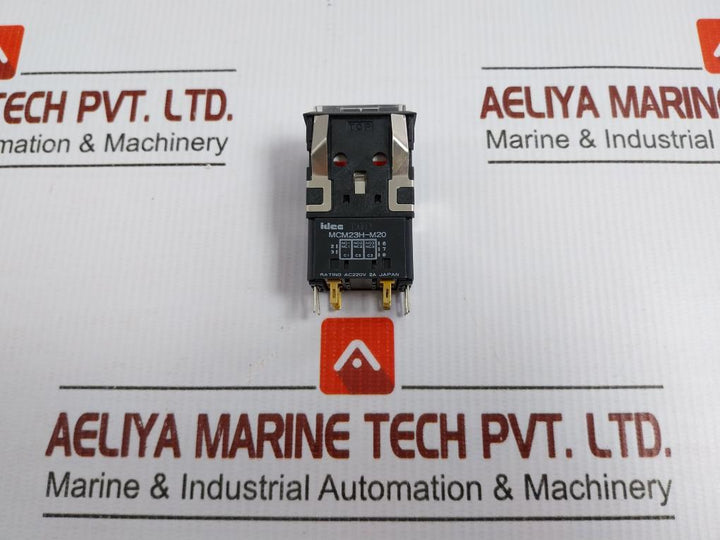 Idec-220-Vac-2A-Micro-Command-Push-Button-Mcm23H-m20-209309-7