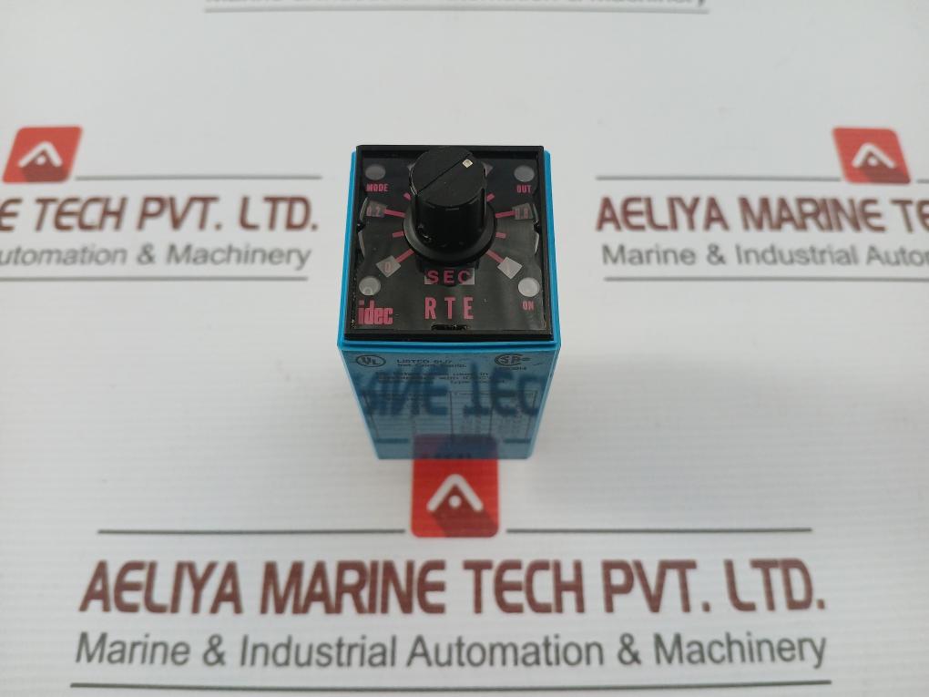Idec-24-Vac-10A-0-1-Sec-Analog-Electronic-Timer-Relay-RTE-P21-210182-1