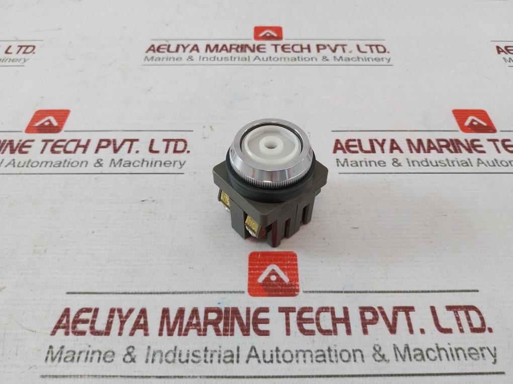 Idec Abn-111 Push Button Switch Ac 125V 5A 600V 12M-000-00M 17Y20N