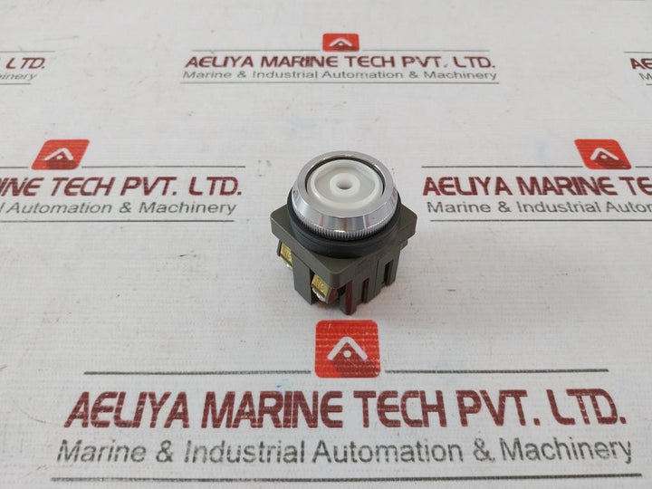 Idec Abn-111 Push Button Switch Ac 125V 5A 600V 12M-000-00M 17Y20N