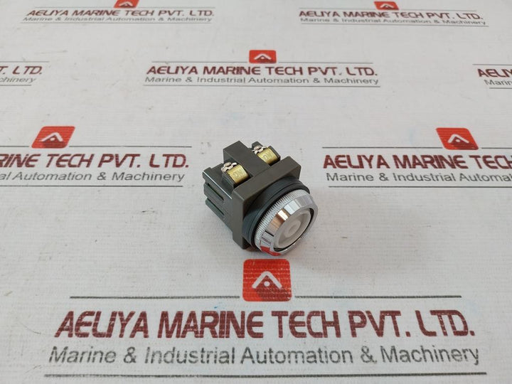 Idec Abn-111 Push Button Switch Ac 125V 5A 600V 12M-000-00M 17Y20N