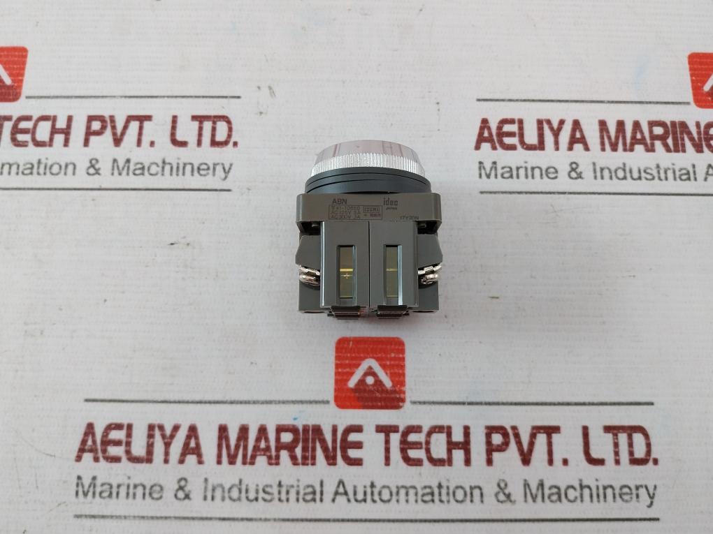 Idec Abn-111 Push Button Switch Ac 125V 5A 600V 12M-000-00M 17Y20N