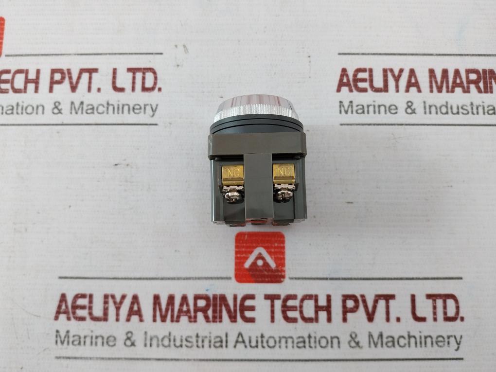 Idec Abn-111 Push Button Switch Ac 125V 5A 600V 12M-000-00M 17Y20N