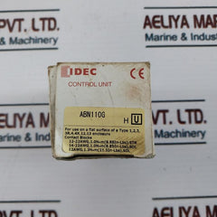 Idec ABN110G Pushbutton Round Flush Momentary Green HW-U10