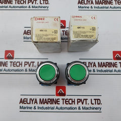 Idec ABN110G Pushbutton Round Flush Momentary Green HW-U10