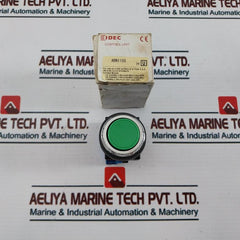 Idec ABN110G Pushbutton Round Flush Momentary Green HW-U10