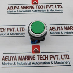 Idec ABN110G Pushbutton Round Flush Momentary Green HW-U10