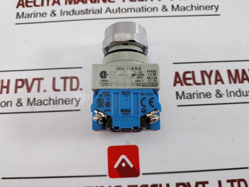 Idec Abw111-b, R, G Push Botton Switch 120V-600V Ac